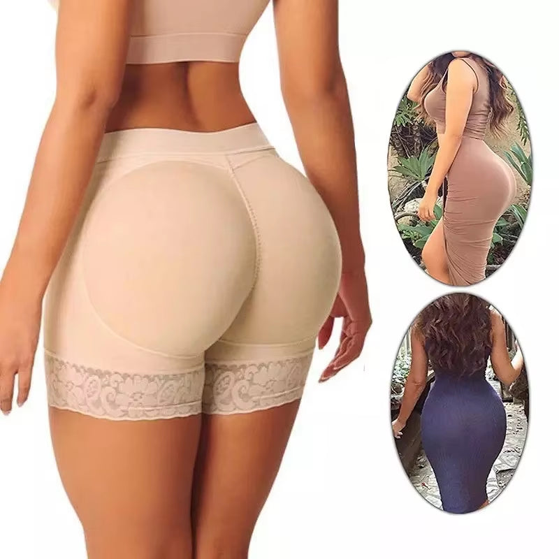 Women Butt Lifter Panty Fake Buttock Body Shaper Padded Underwear Lady Lift Bum High Waist Tummy Control Hip Panties